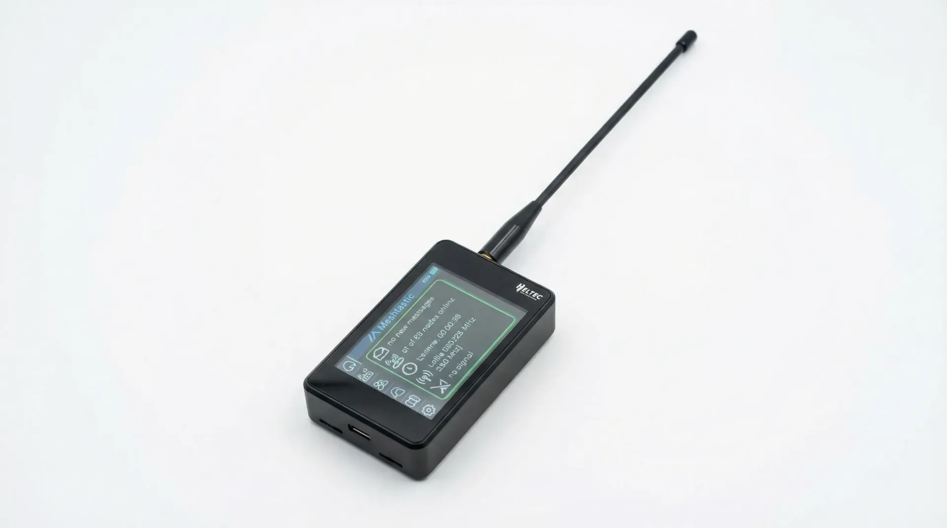 HELTEC Exp. Kit WiFi LoRa 32 - Gerät ohne Community Abo Silber - LoRa/Meshtastic Gerät mit Touch-Bildschirm